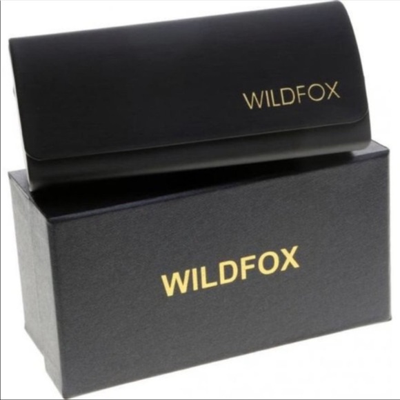 🔥WILDFOX🔥COUTURE LIZ OVERSIZED SUNGLASSES DESERT FAWN GOLD NEW IN BOX - Picture 4 of 6